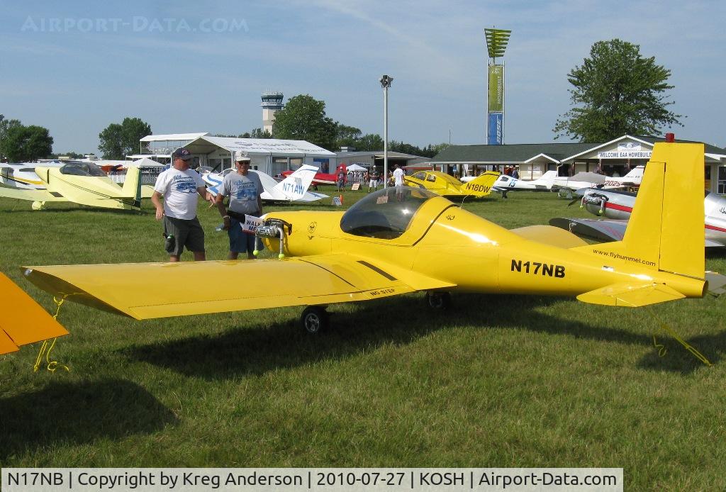 N17NB, Hummel Ultra Cruiser Plus C/N 130, EAA AirVenture 2010