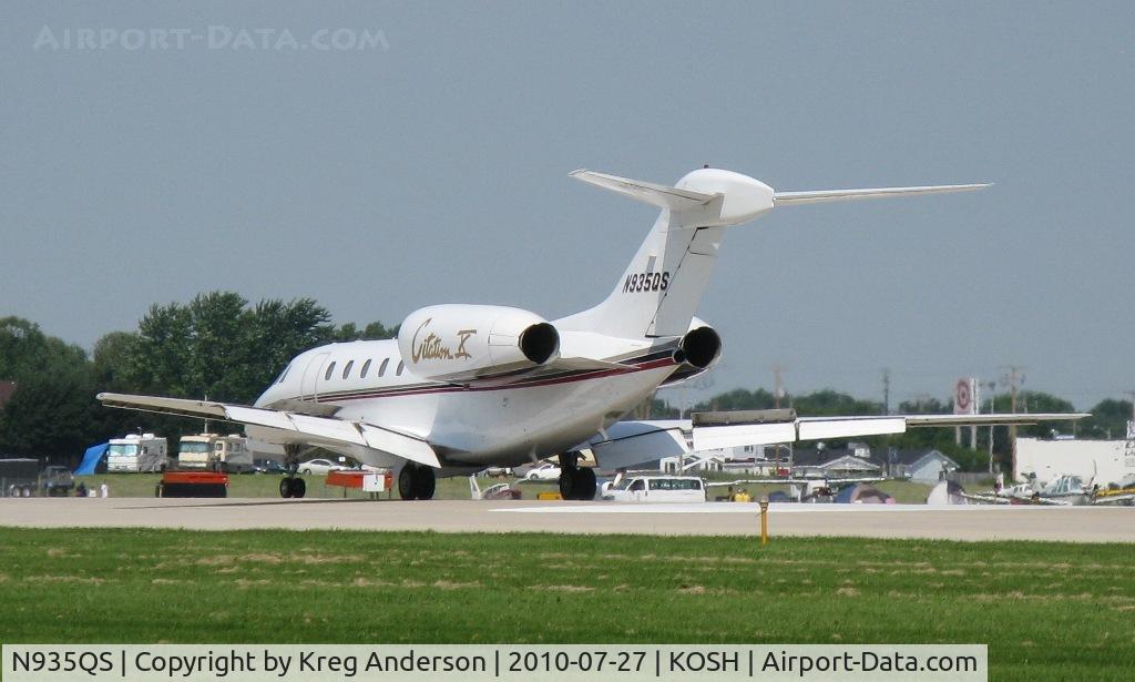 N935QS, 2000 Cessna 750 Citation X C/N 750-0135, EAA AirVenture 2010