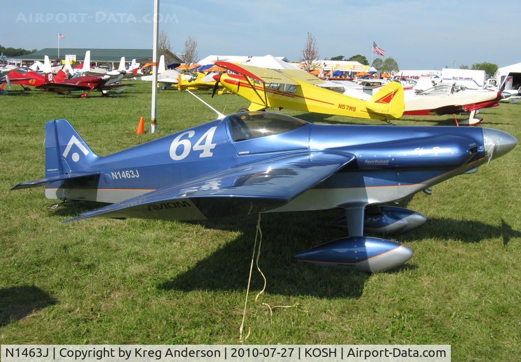 N1463J, 2002 Monnett Sonerai I C/N 109, EAA AirVenture 2010