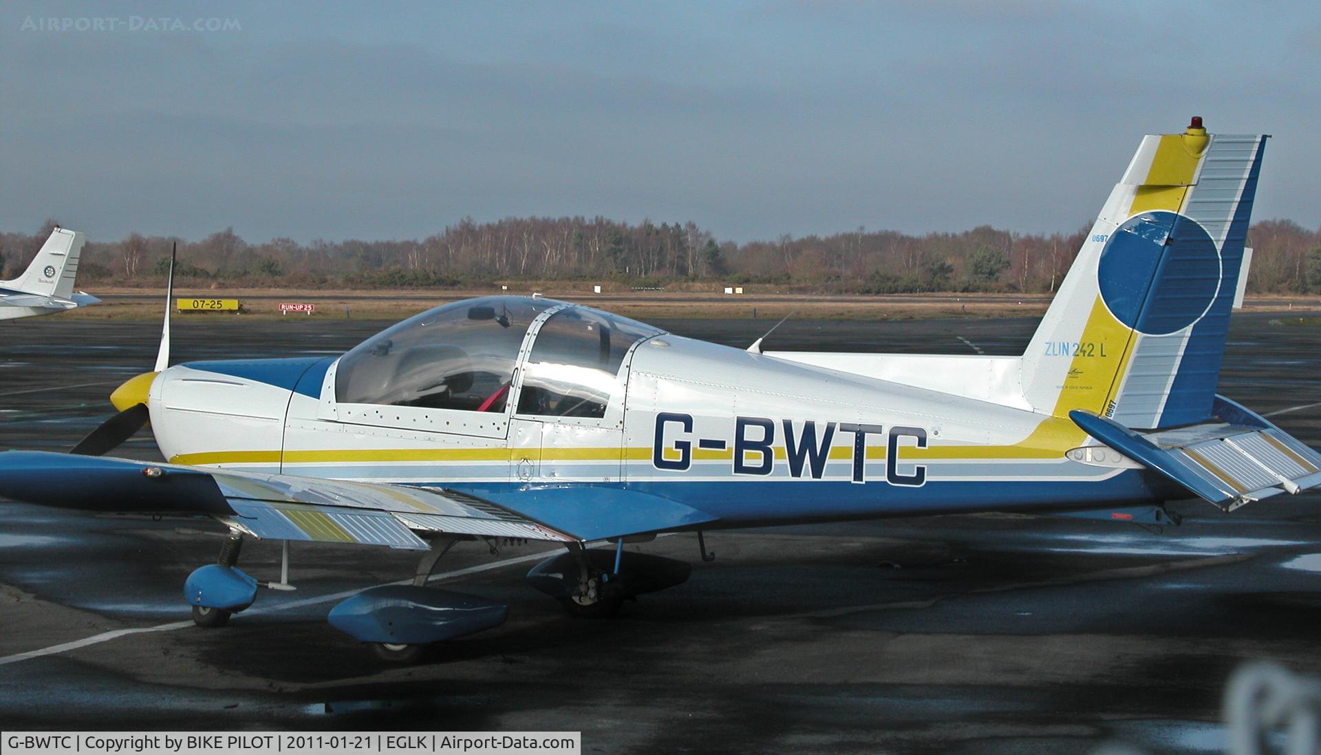 G-BWTC, 1996 Zlin Z-242L C/N 0697, Nice Zlin on the main apron