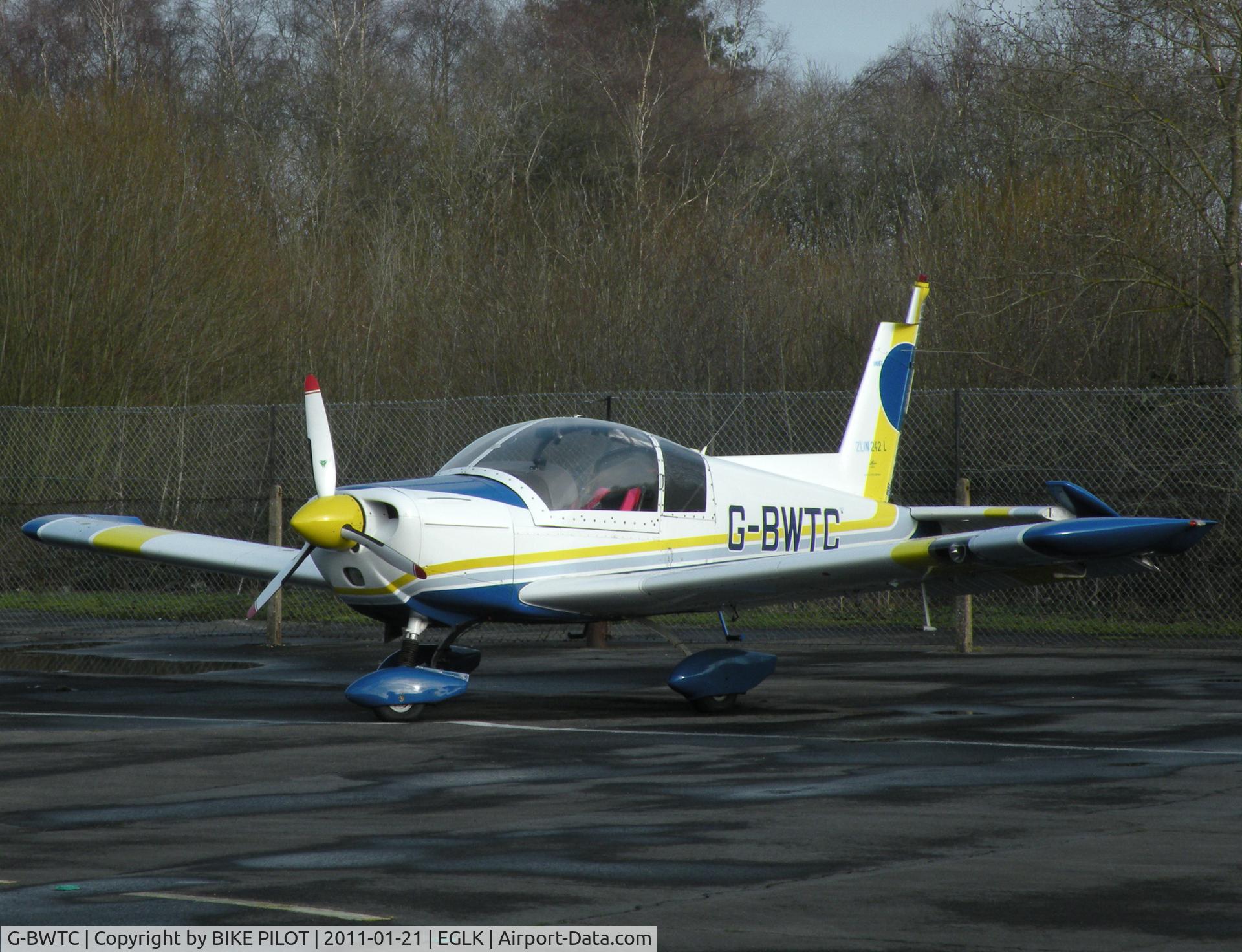 G-BWTC, 1996 Zlin Z-242L C/N 0697, Nice visiting Zlin on the main apron