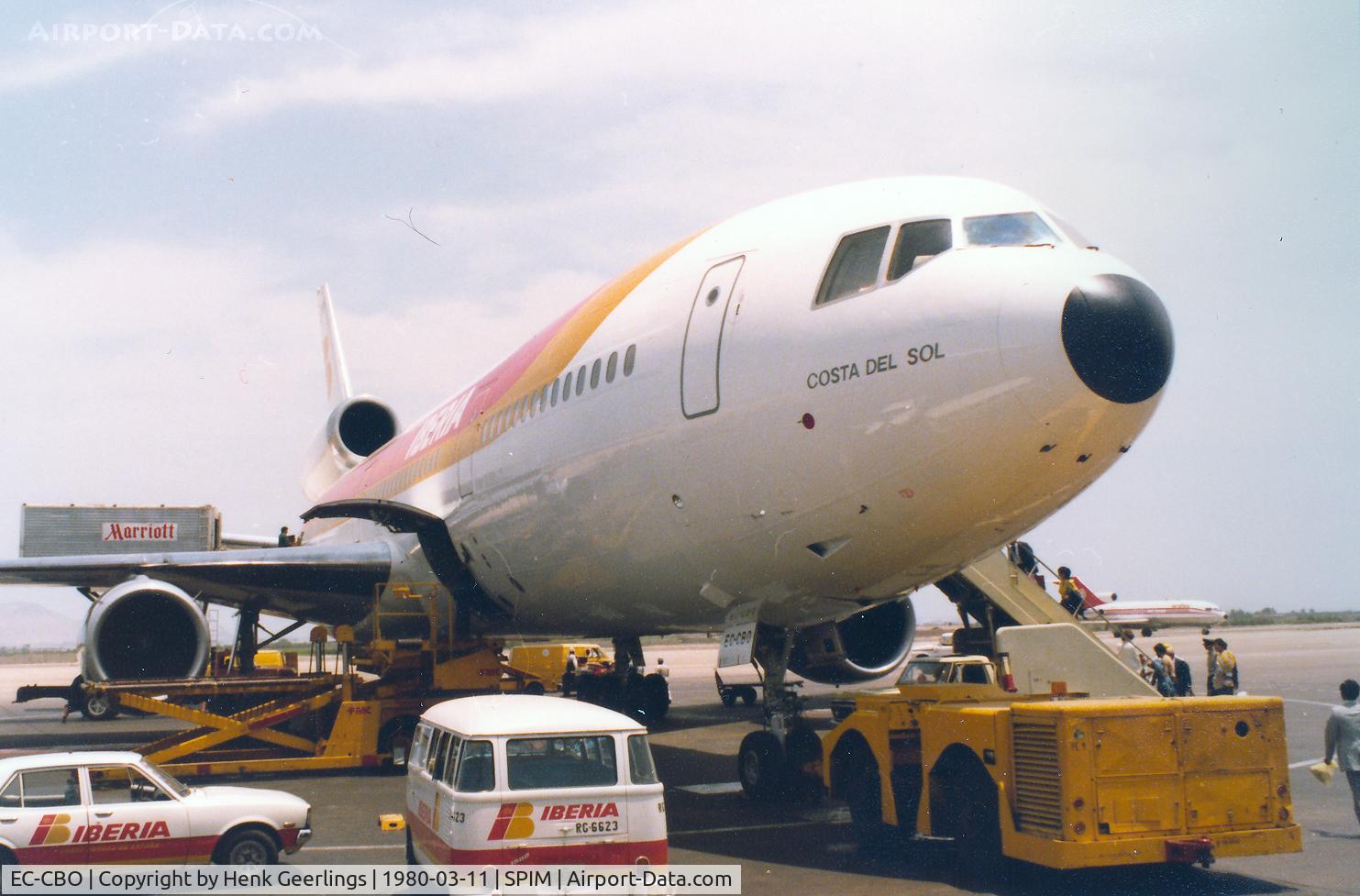 EC-CBO, 1973 Douglas DC-10-30 C/N 46926, Iberia , ready for dep. to Madrid