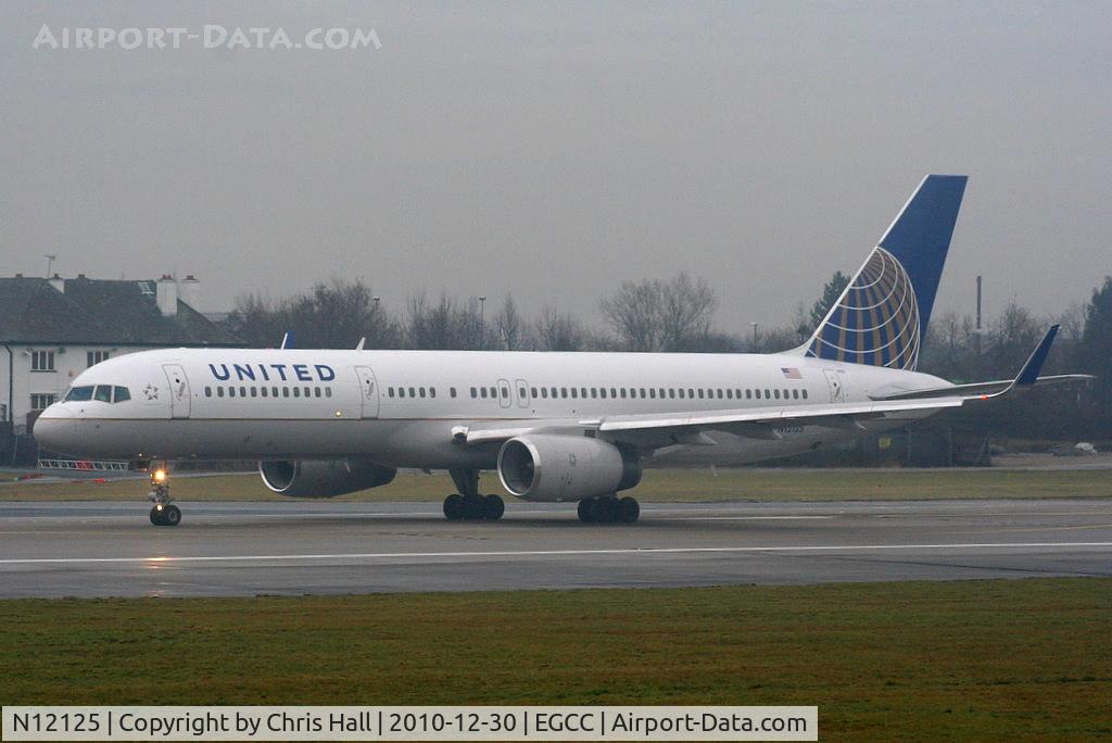 N12125, 1998 Boeing 757-224 C/N 28967, Continental Airlines B757 wearing United titles after the recent merger of the two airlines to form United Continental Holdings Inc