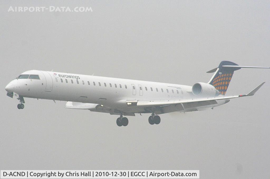 D-ACND, 2009 Bombardier CRJ-701 (CL-600-2C10) Regional Jet C/N 15238, Eurowings