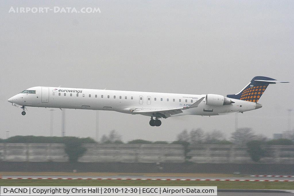 D-ACND, 2009 Bombardier CRJ-701 (CL-600-2C10) Regional Jet C/N 15238, Eurowings
