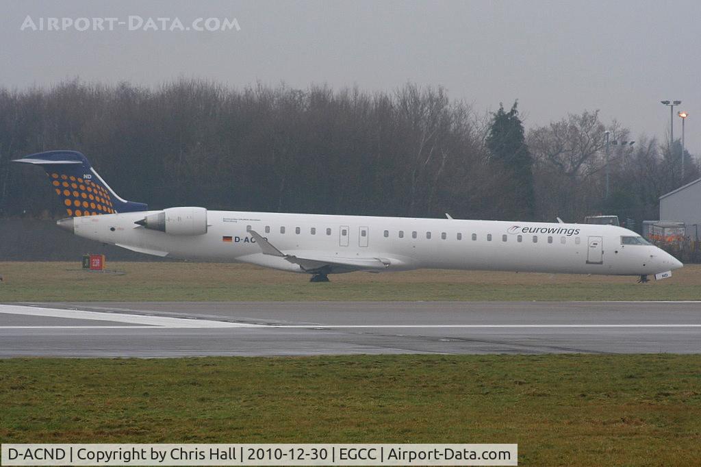 D-ACND, 2009 Bombardier CRJ-701 (CL-600-2C10) Regional Jet C/N 15238, Eurowings