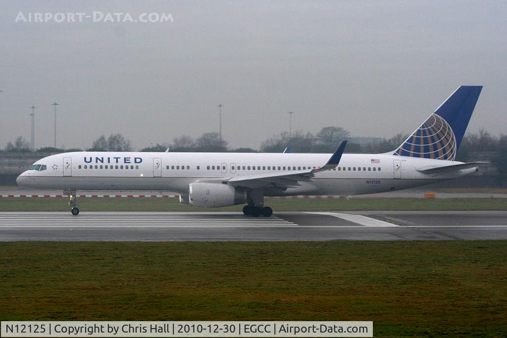 N12125, 1998 Boeing 757-224 C/N 28967, Continental Airlines B757 wearing United titles after the recent merger of the two airlines to form United Continental Holdings Inc