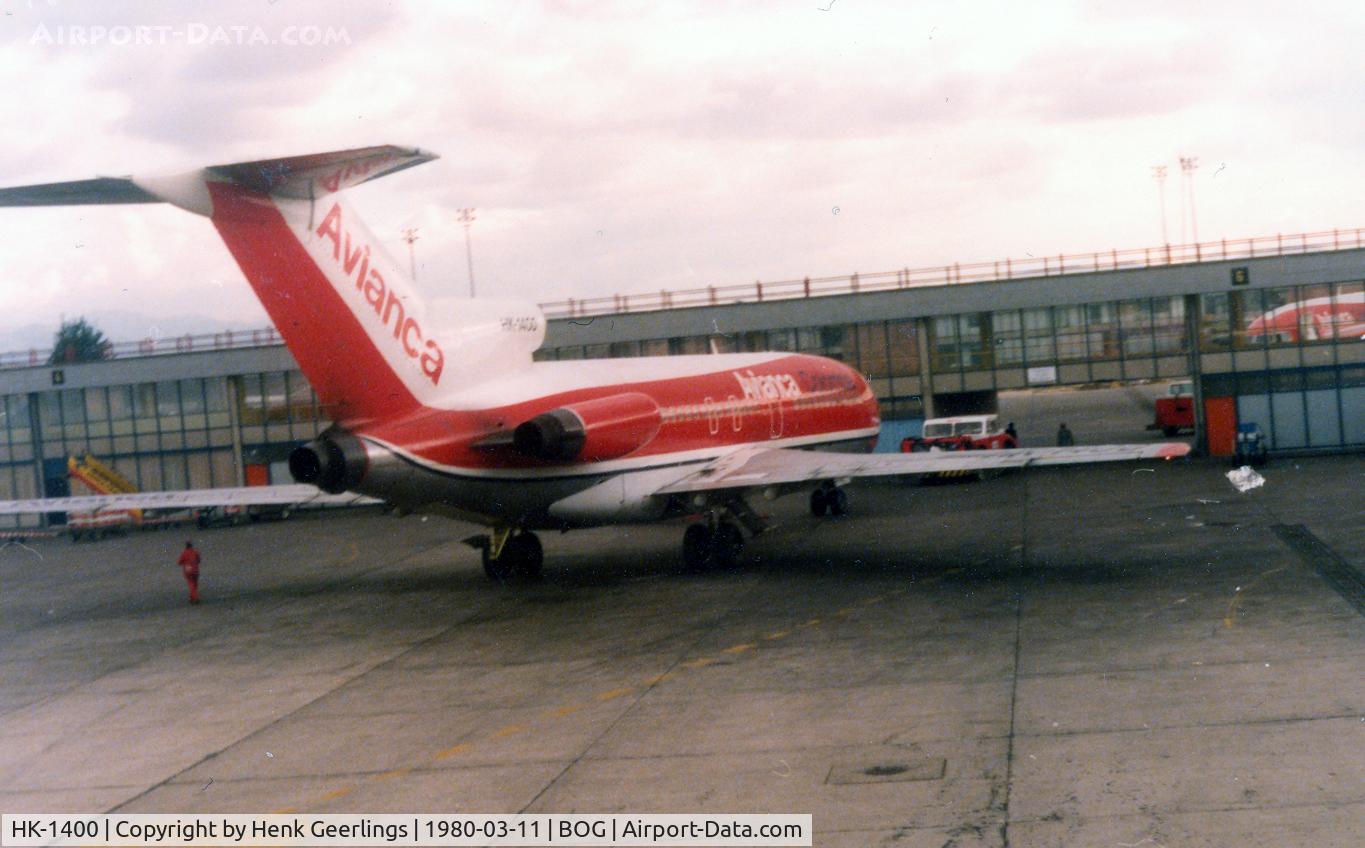HK-1400, 1967 Boeing 727-059 C/N 19662, Avianca - Bogota