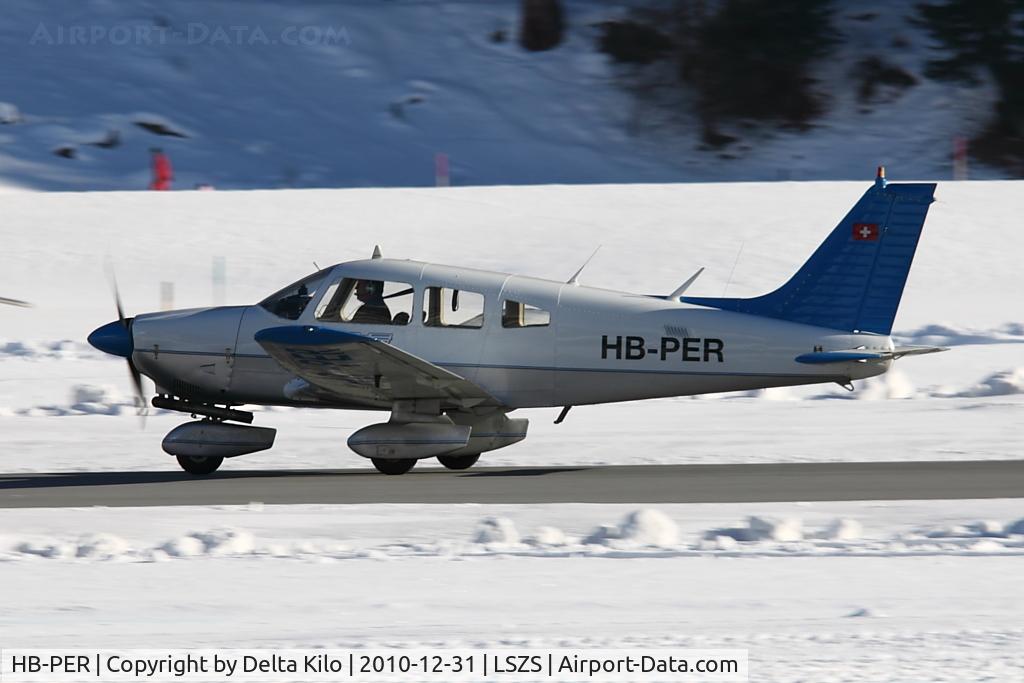 HB-PER, 1980 Piper PA-28-181 Archer II C/N 28-8090221, Motorfluggruppe Oberengadin
Piper PA-28-181 Archer II  c/n  28-8090221