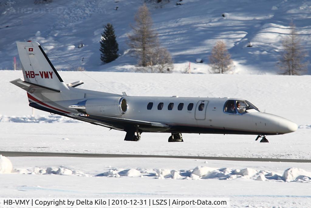 HB-VMY, 2001 Cessna 550 Citation Bravo C/N 550-0964, PJS [PP] Jet Aviation Business Jets