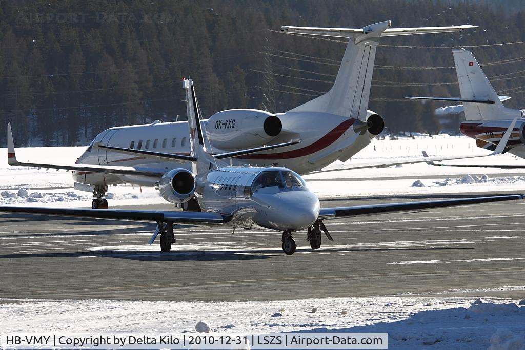 HB-VMY, 2001 Cessna 550 Citation Bravo C/N 550-0964, PJS [PP] Jet Aviation Business Jets