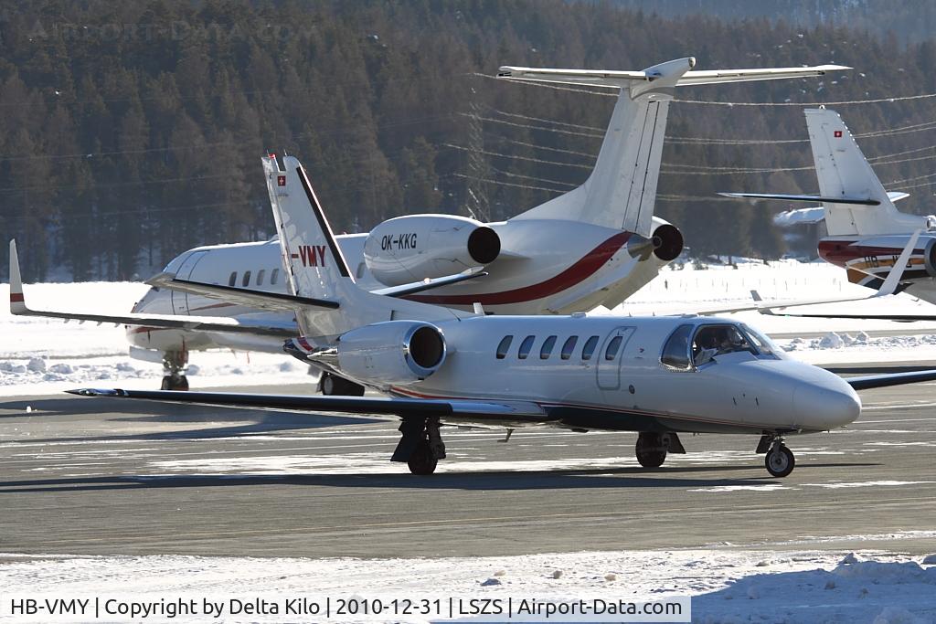 HB-VMY, 2001 Cessna 550 Citation Bravo C/N 550-0964, PJS [PP] Jet Aviation Business Jets