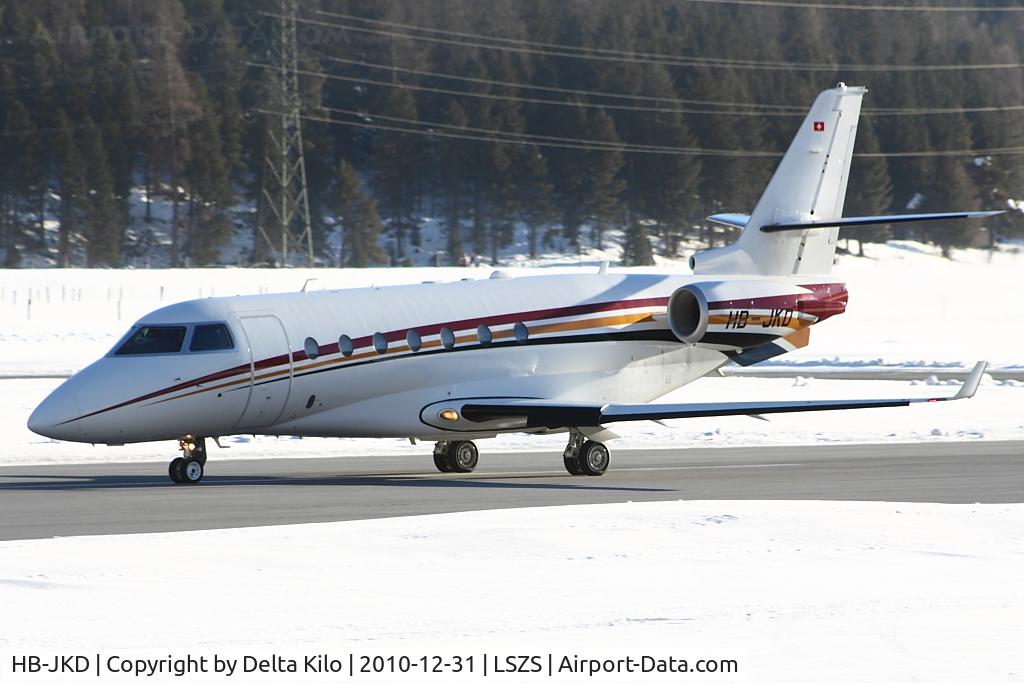 HB-JKD, 2001 Gulfstream Aerospace G200 C/N 50, NUM - Nomad Aviation
