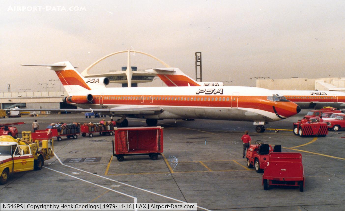 N546PS, 1970 Boeing 727-214 C/N 20366, PSA - Pacific Southwest Airlines