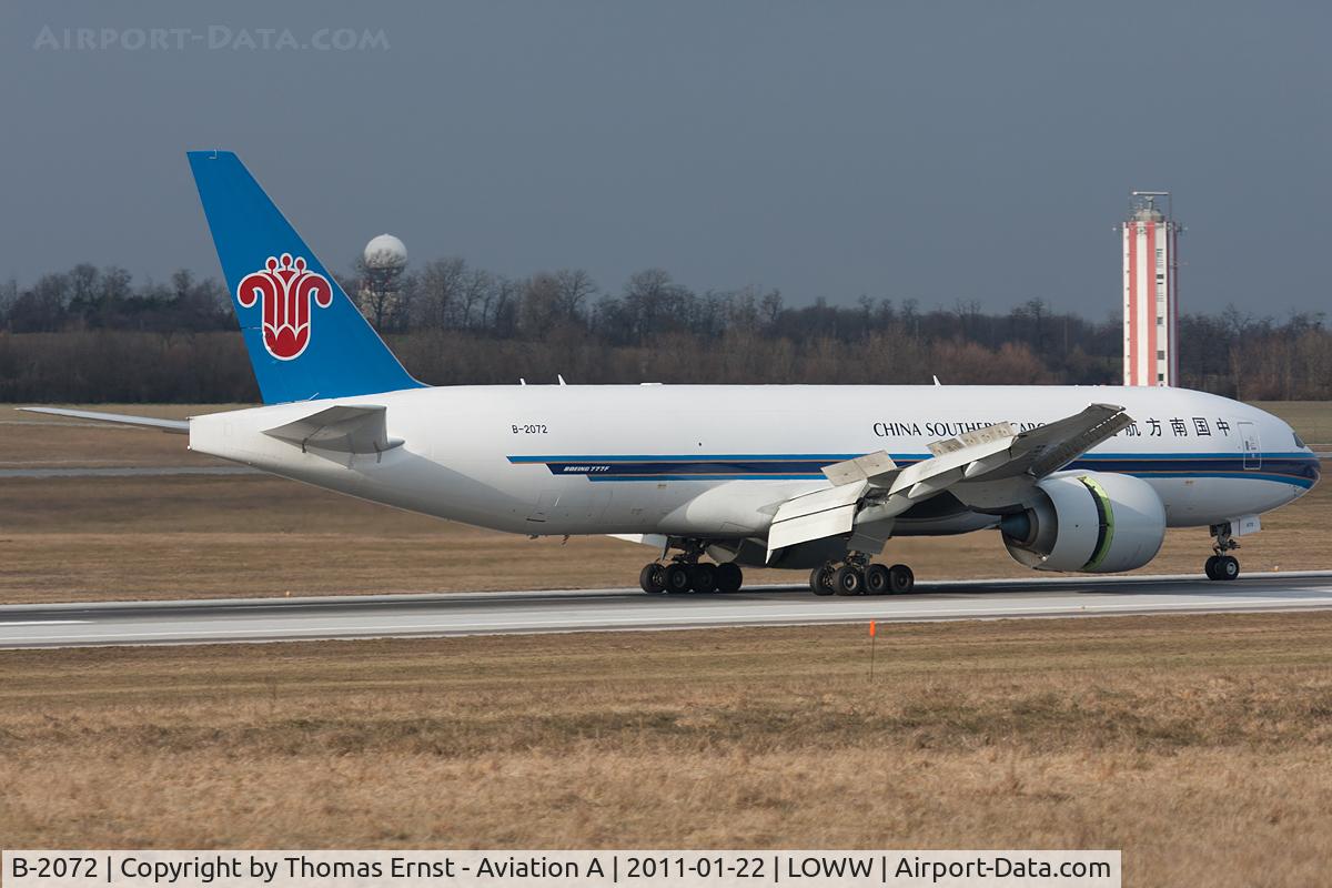 B-2072, 2009 Boeing 777-F1B C/N 37310, China Southern Cargo B777-200F