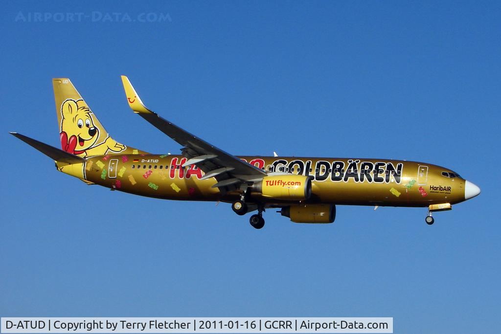 D-ATUD, 2006 Boeing 737-8K5 C/N 34685, TUIFLY's 2006 BOEING 737-8K5, c/n: 34685 in Harib Air c/s