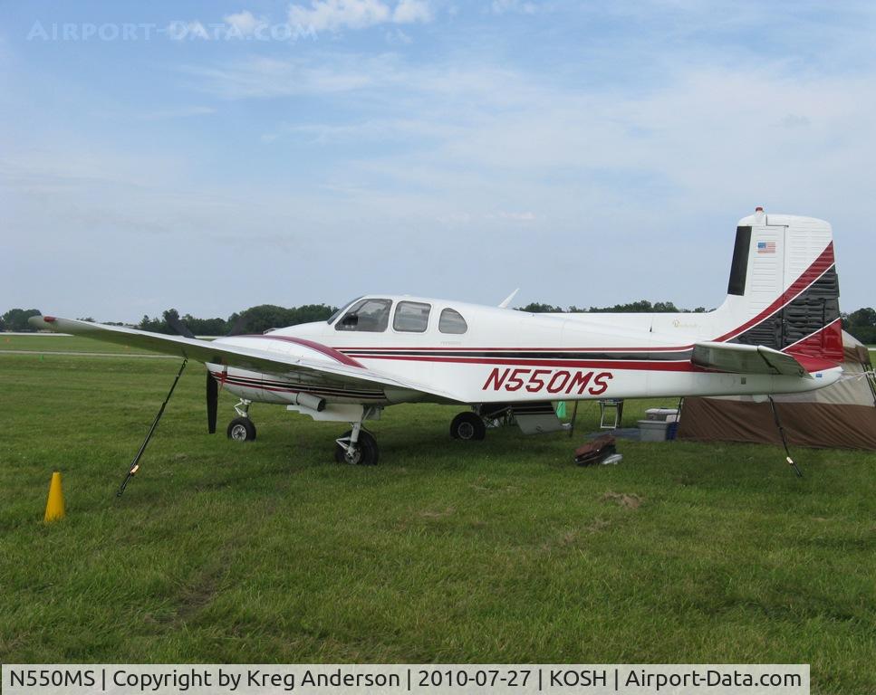 N550MS, 1960 Beech D50C Twin Bonanza C/N DH-276, EAA AirVenture 2010