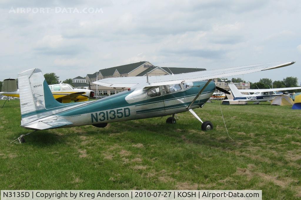 N3135D, 1955 Cessna 180 C/N 31933, EAA AirVenture 2010