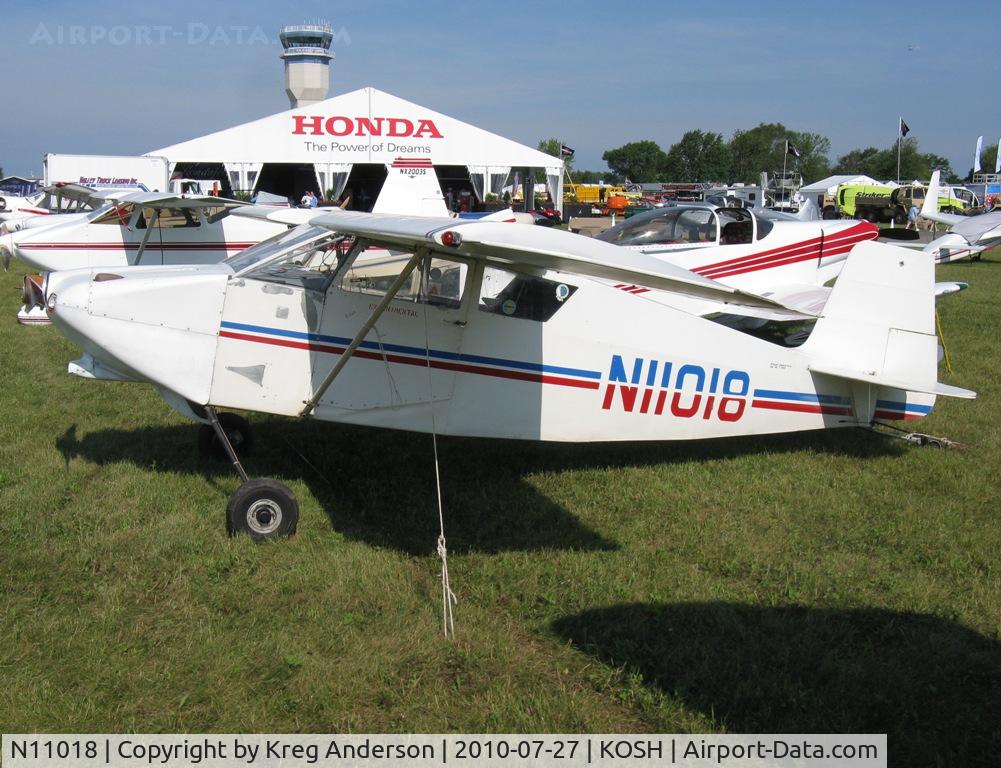 N11018, 1965 Wittman W-8 Tailwind C/N T-5423, EAA AirVenture 2010