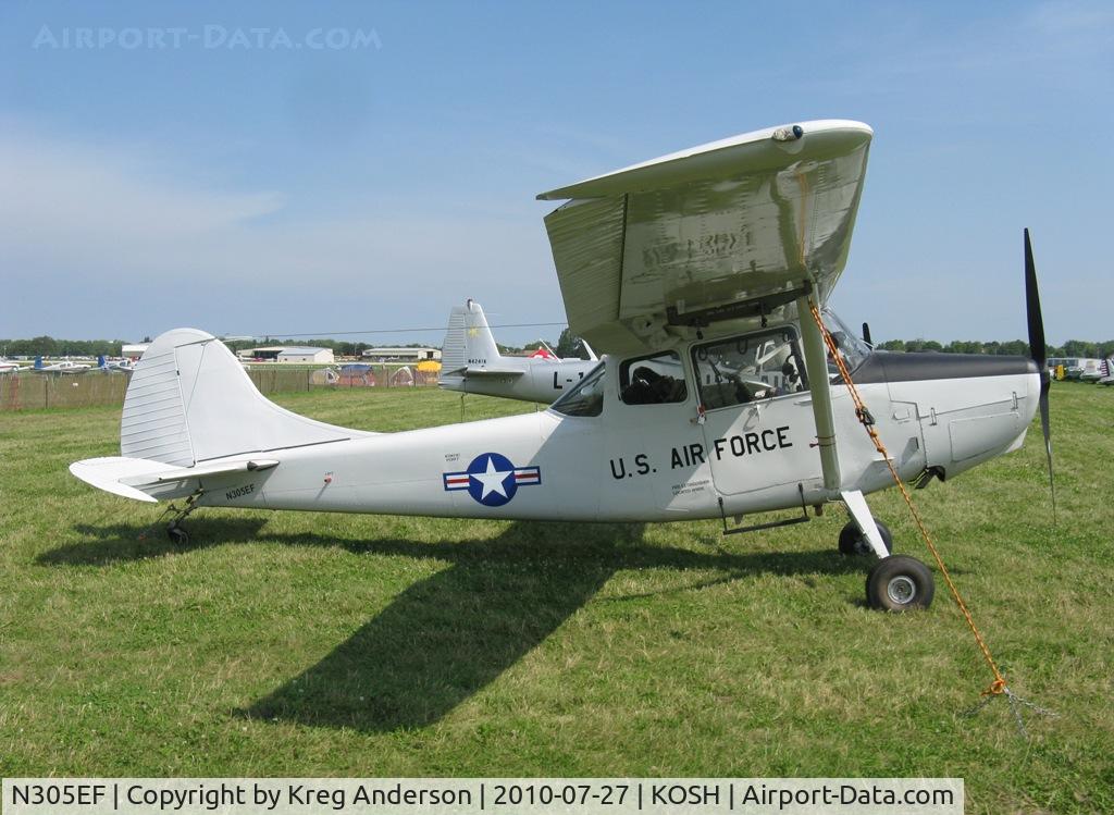 N305EF, Cessna L-19E Bird Dog C/N 24576, EAA AirVenture 2010