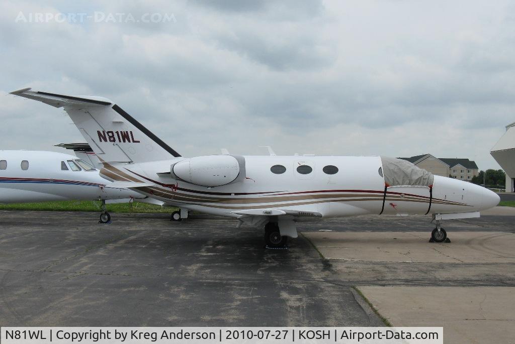 N81WL, Cessna 510 Citation Mustang C/N 510-0165, EAA AirVenture 2010