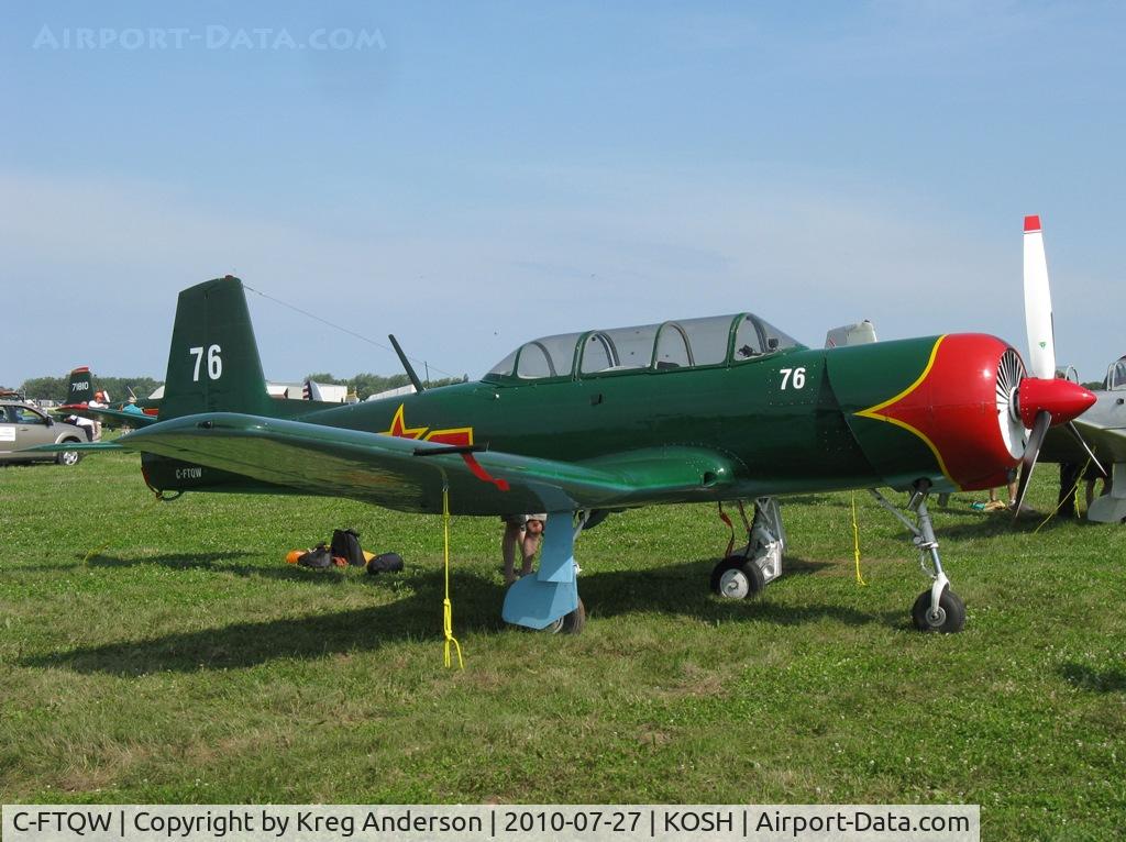 C-FTQW, 1966 Nanchang CJ-6A C/N 1732037, EAA AirVenture 2010