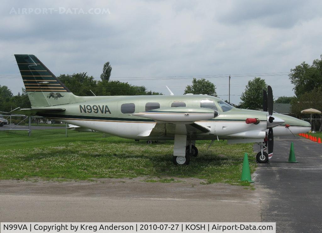 N99VA, 1976 Piper PA-31T Cheyenne C/N 31T-7720007, EAA AirVenture 2010