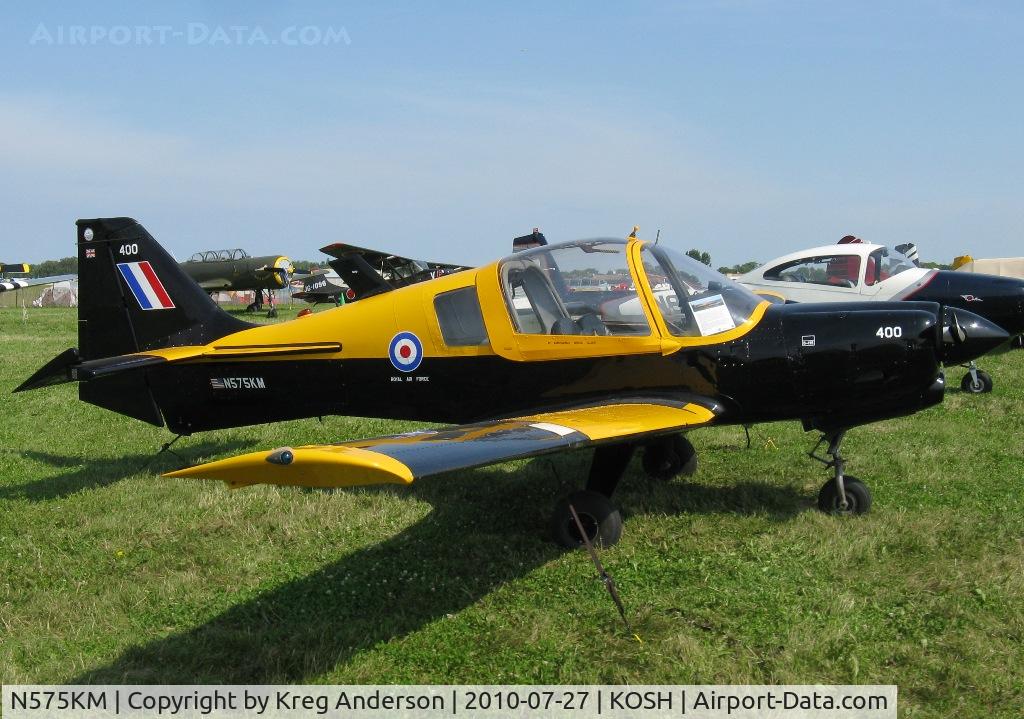 N575KM, 1974 Scottish Aviation Bulldog Series 120 Model 125 C/N BH120/298, EAA AirVenture 2010
