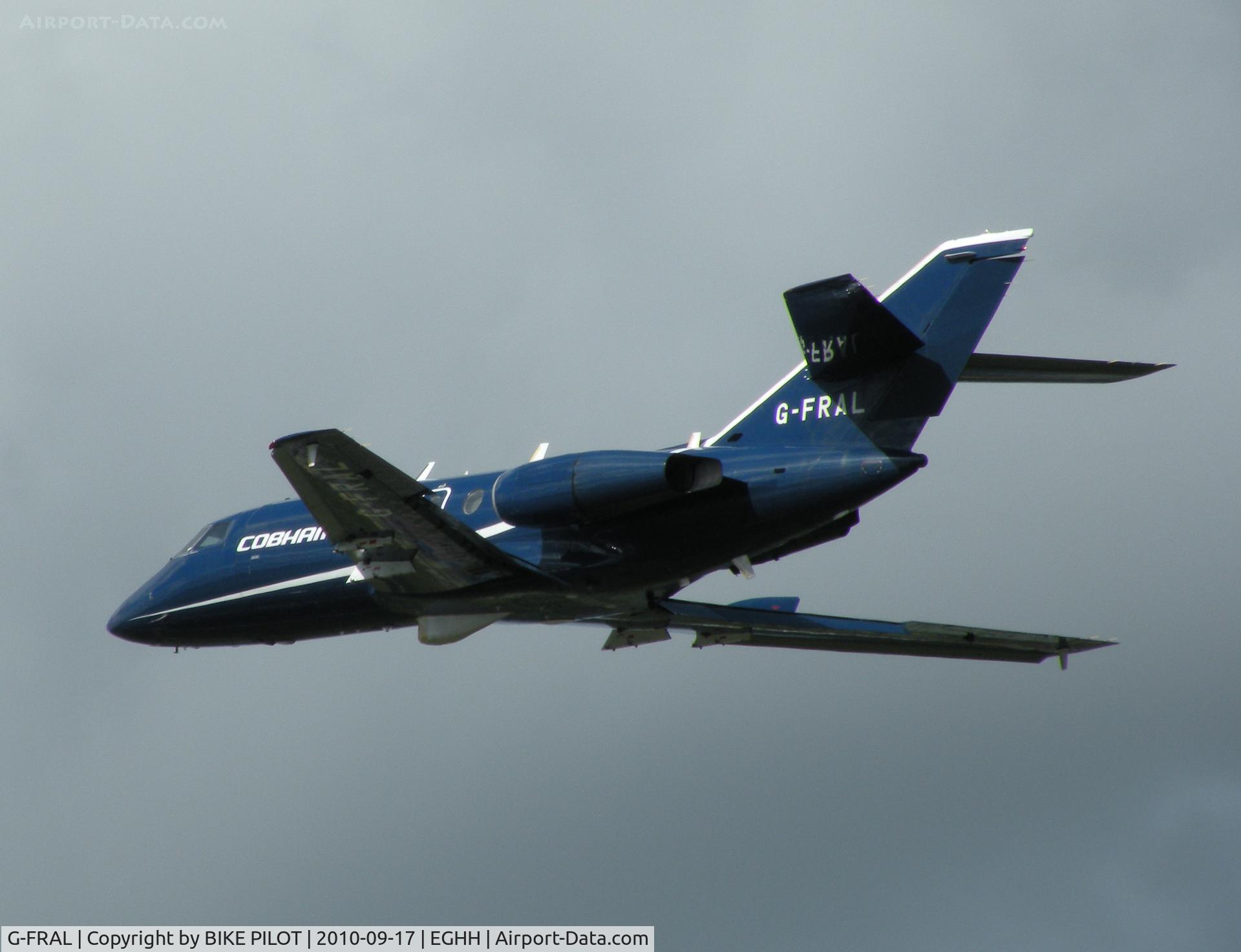 G-FRAL, 1968 Dassault Falcon (Mystere) 20DC C/N 151, Go around for this Falcon of Cobham Leasing