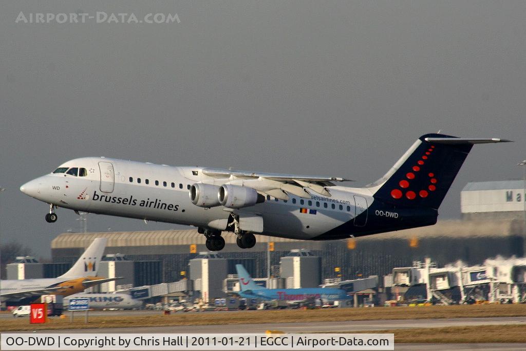 OO-DWD, 1998 British Aerospace Avro 146-RJ100 C/N E3324, Brussels Airlines