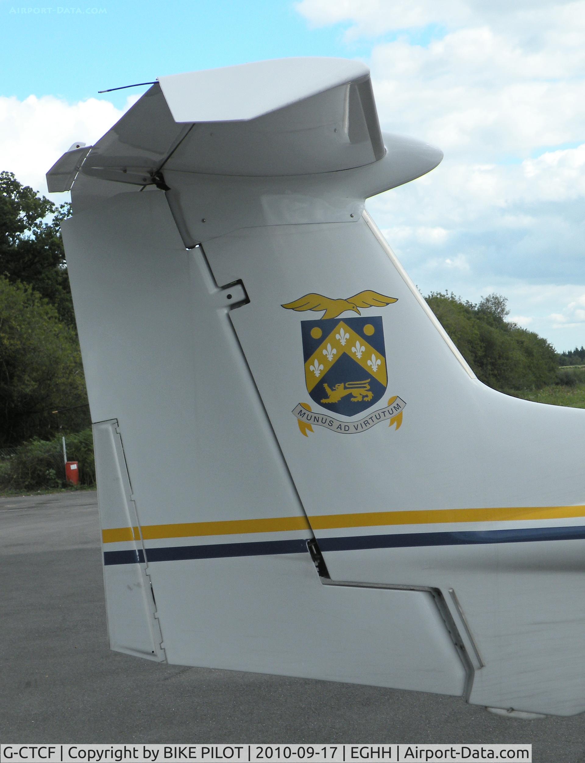 G-CTCF, 2005 Diamond DA-42 Twin Star C/N 42.045, CTC Aviation logo