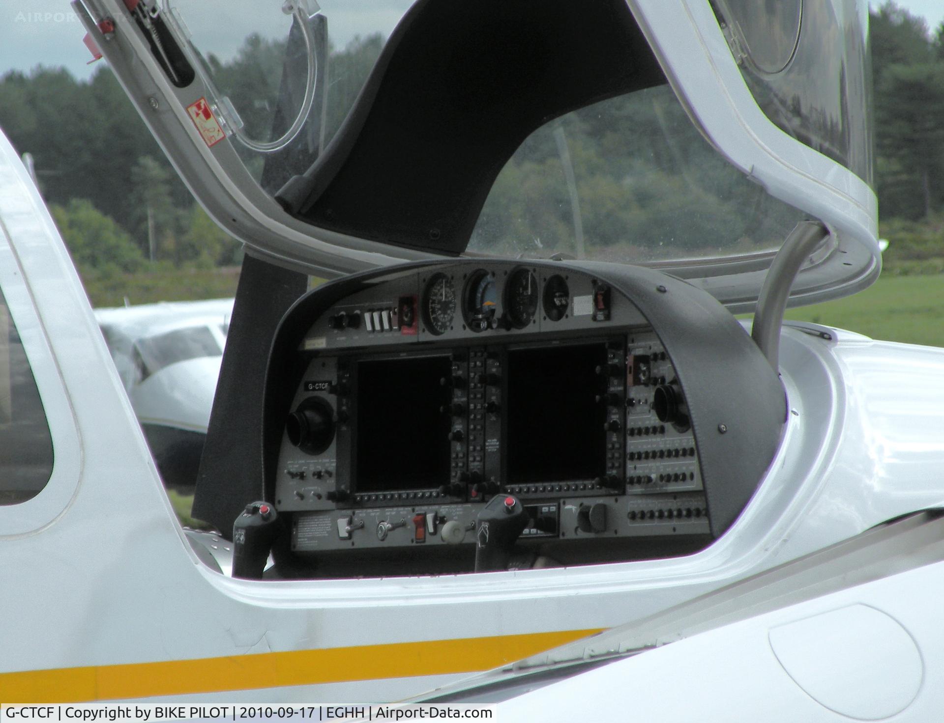 G-CTCF, 2005 Diamond DA-42 Twin Star C/N 42.045, Instrument panel on G-CTCF