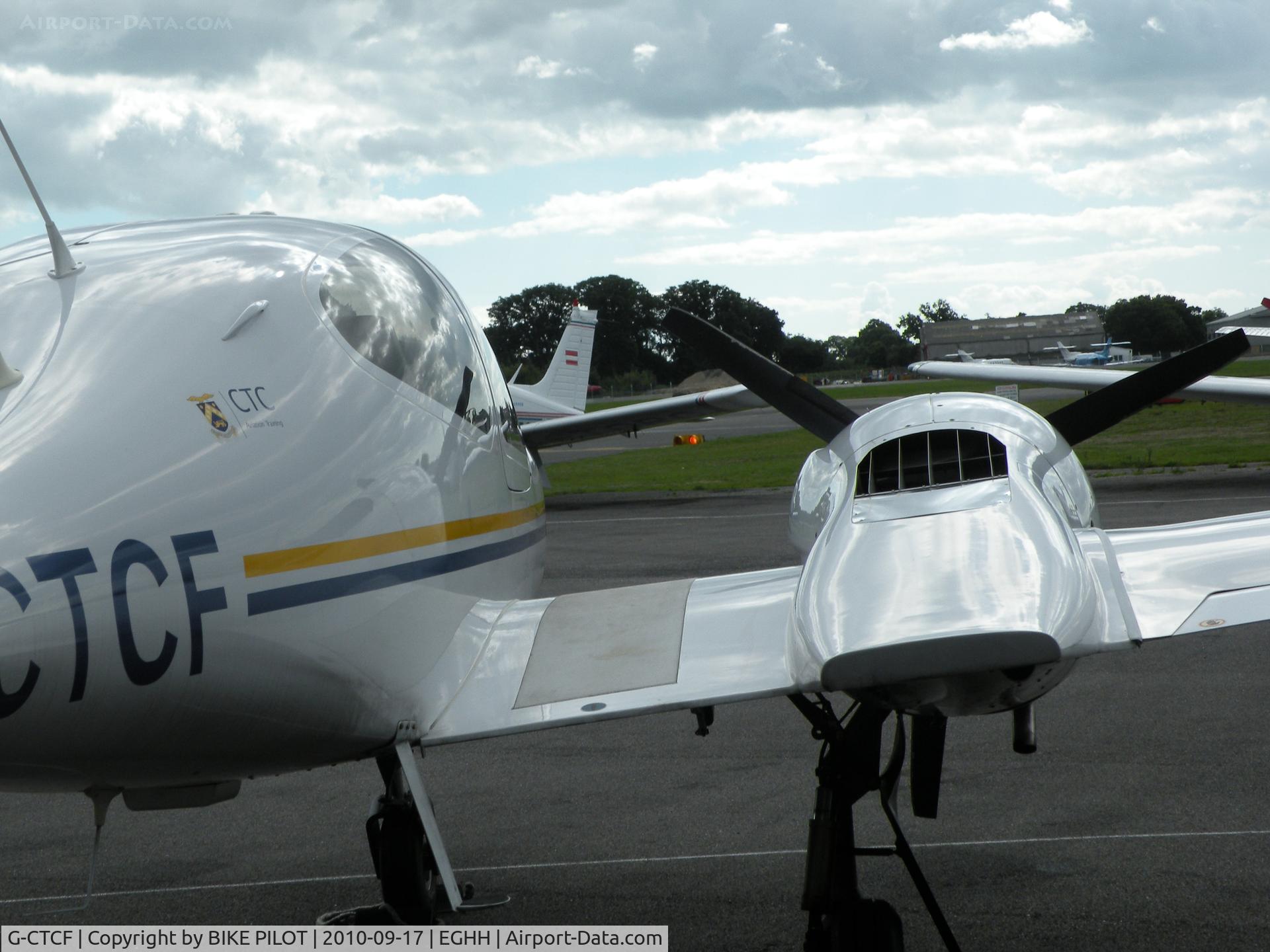 G-CTCF, 2005 Diamond DA-42 Twin Star C/N 42.045, Twin Star outside the Flying Club