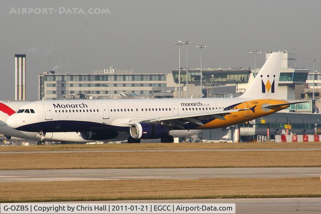 G-OZBS, 2001 Airbus A321-231 C/N 1428, Monarch