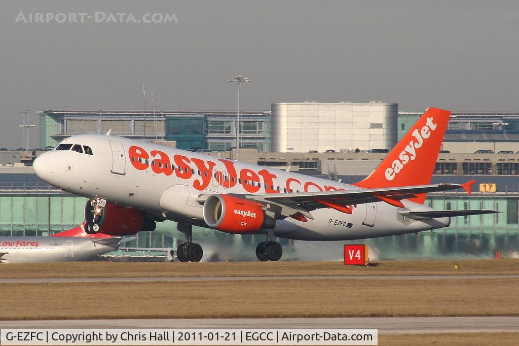 G-EZFC, 2009 Airbus A319-111 C/N 3808, easyJet