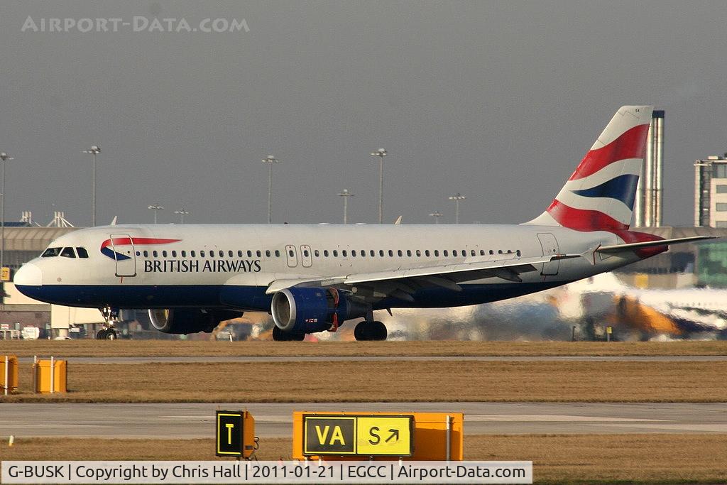 G-BUSK, 1990 Airbus A320-211 C/N 120, British Airways