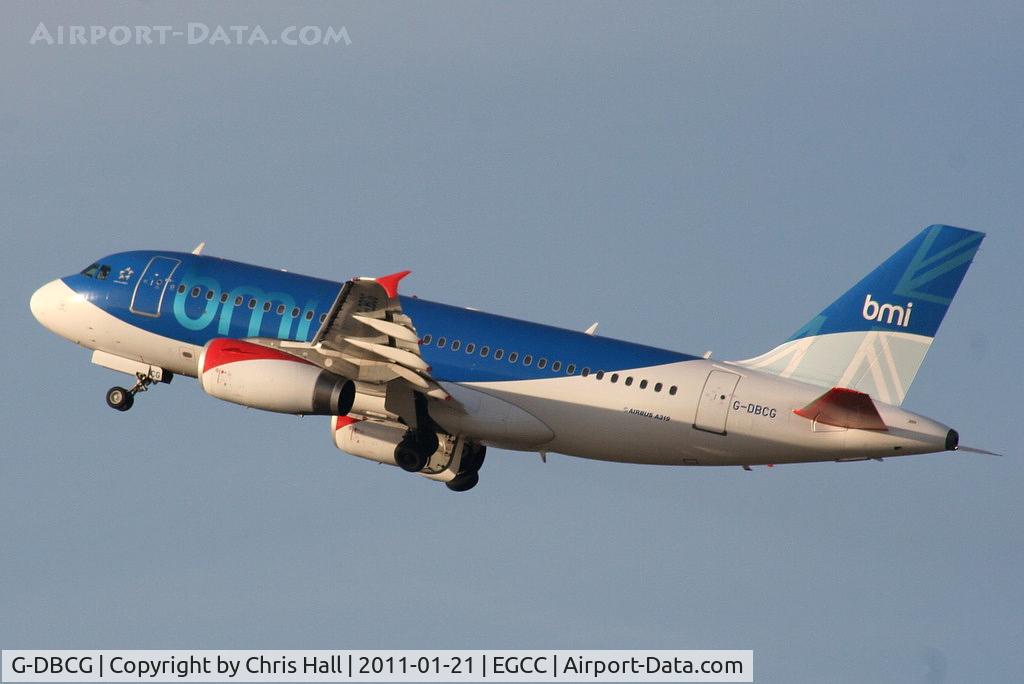 G-DBCG, 2005 Airbus A319-131 C/N 2694, BMI