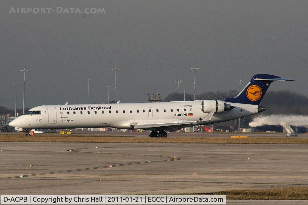 D-ACPB, 2001 Canadair CRJ-701ER (CL-600-2C10) Regional Jet C/N 10013, Lufthansa CityLine