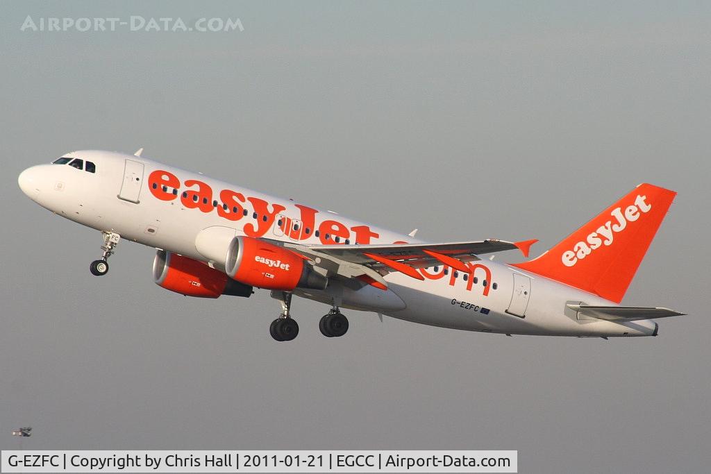 G-EZFC, 2009 Airbus A319-111 C/N 3808, easyJet