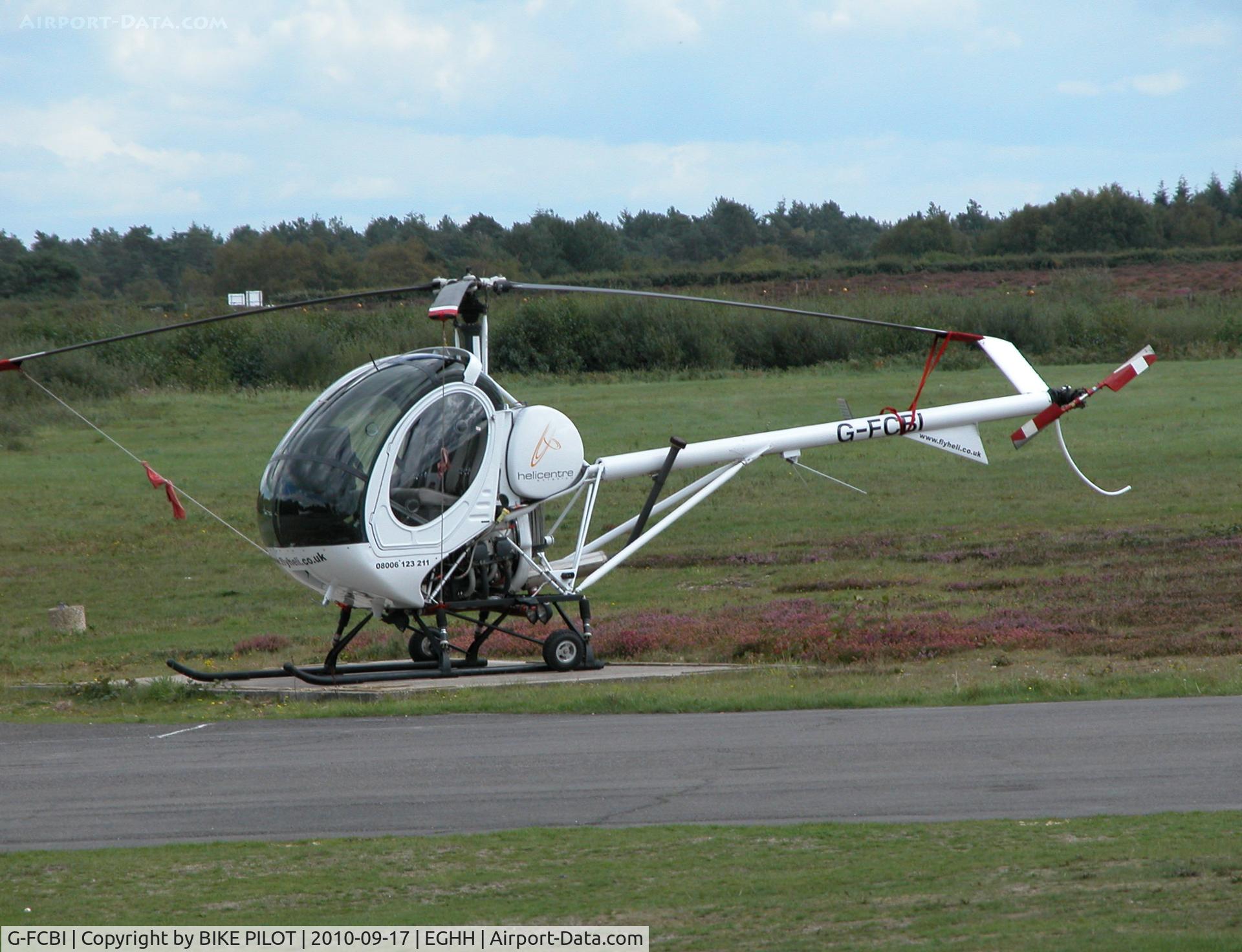 G-FCBI, 2007 Schweizer 269C-1 C/N 0296, Schweizer 269 outside the Flying Club