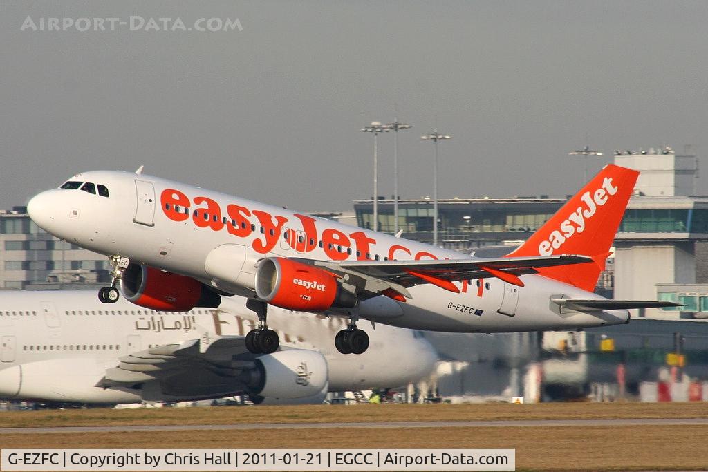 G-EZFC, 2009 Airbus A319-111 C/N 3808, easyJet