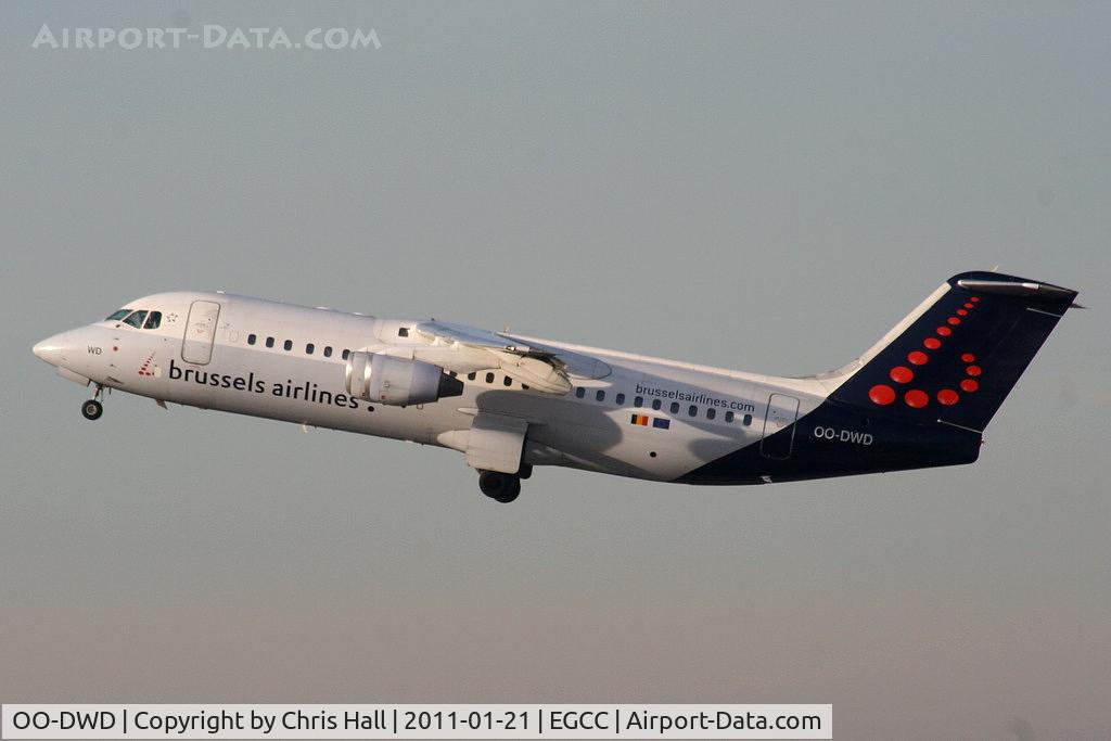 OO-DWD, 1998 British Aerospace Avro 146-RJ100 C/N E3324, Brussels Airlines