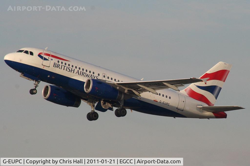 G-EUPC, 1999 Airbus A319-131 C/N 1118, British Airways