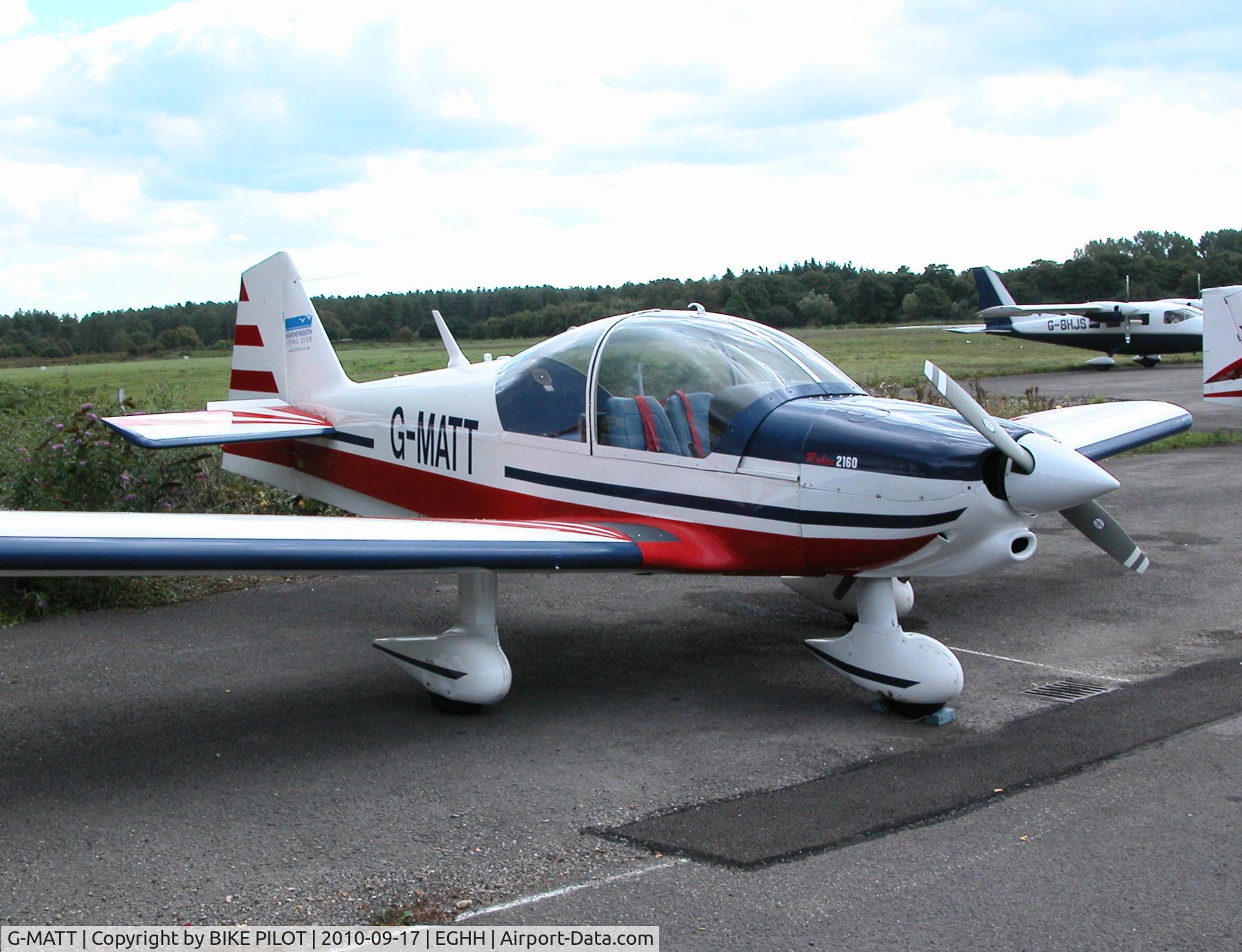 G-MATT, 1976 Robin R-2160 Alpha Sport C/N 97, Robin R2160