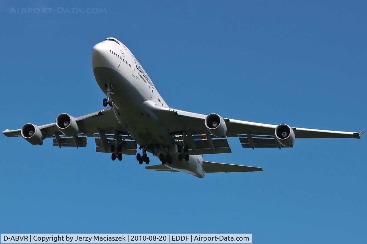 D-ABVR, 1997 Boeing 747-430 C/N 28285, D-ABVR_
Boeing 747-430,