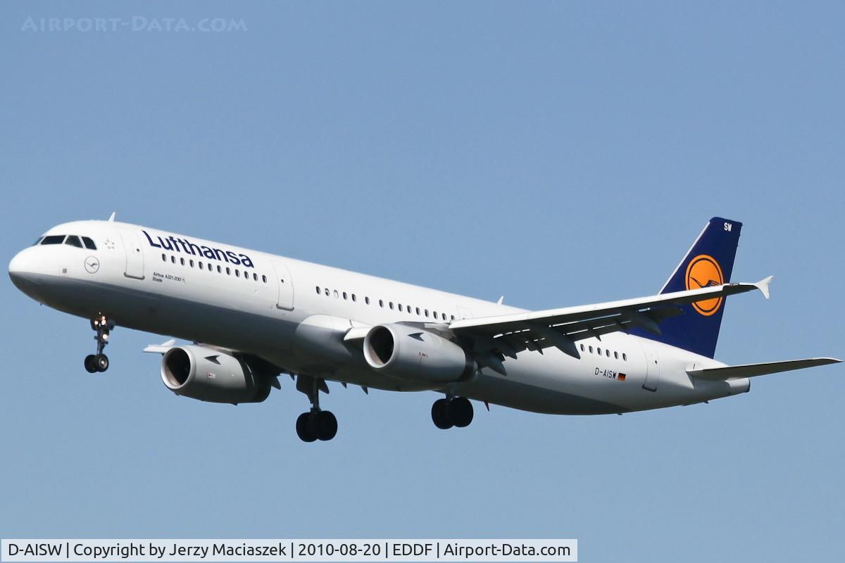 D-AISW, 2009 Airbus A321-231 C/N 4087, D-AISW_
Airbus A321-231,
