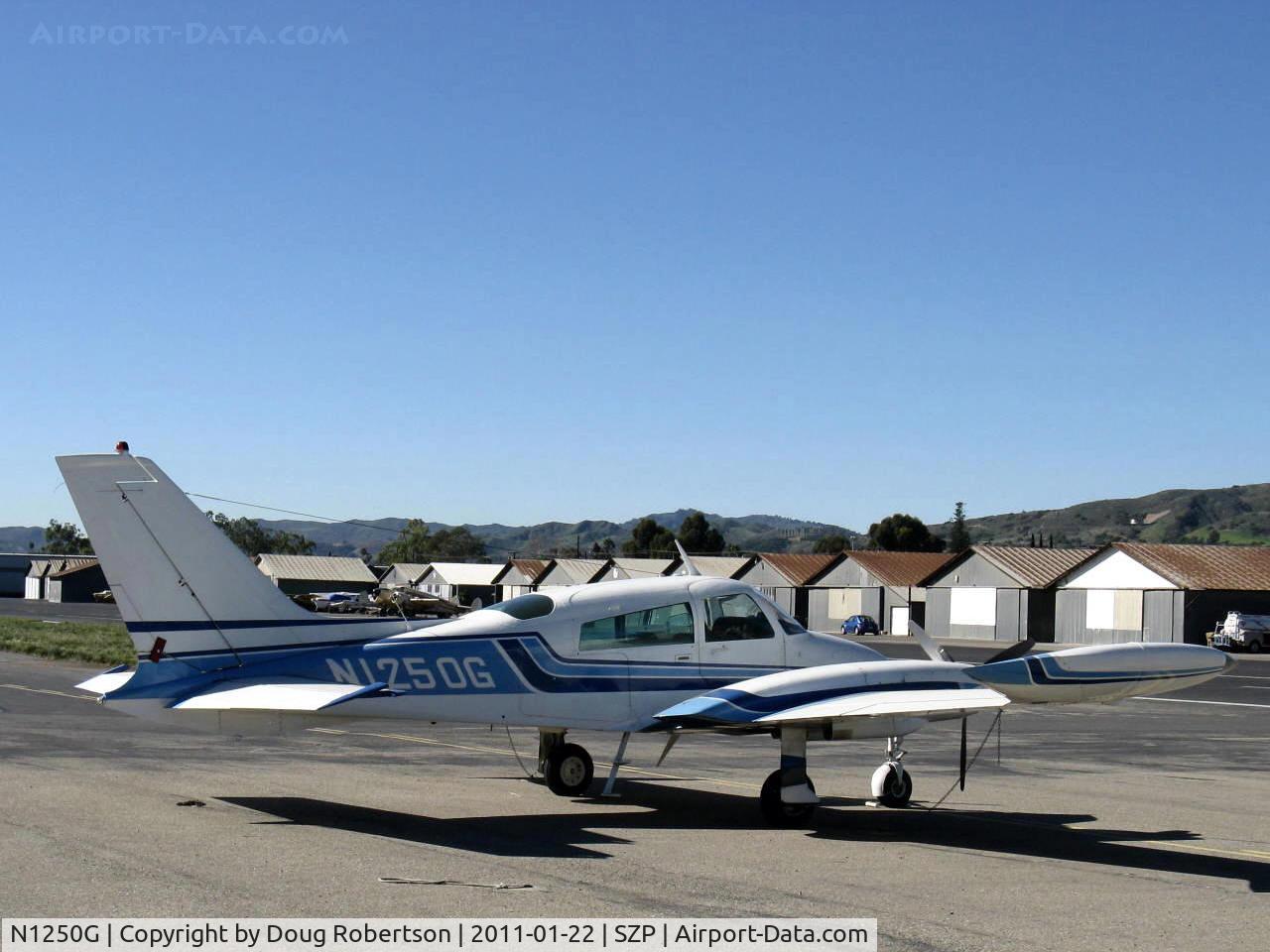 N1250G, 1974 Cessna 310Q C/N 310Q1101, 1974 Cessna 310Q, two Continental IO-470-VO 260 Hp each @ 2625 rpm