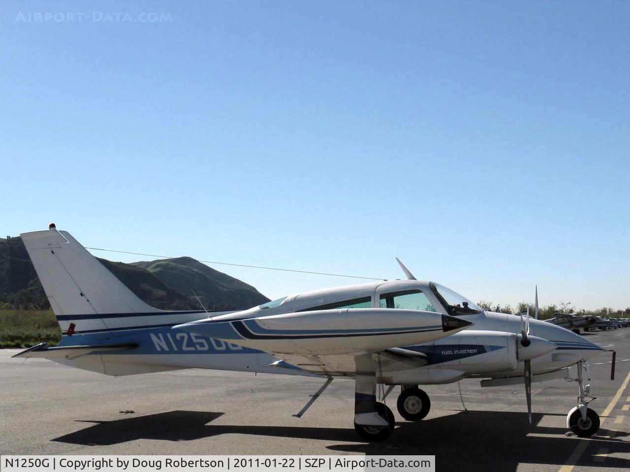 N1250G, 1974 Cessna 310Q C/N 310Q1101, 1974 Cessna 310Q, two Continental IO-470-VO 260 Hp each @ 2625 rpm