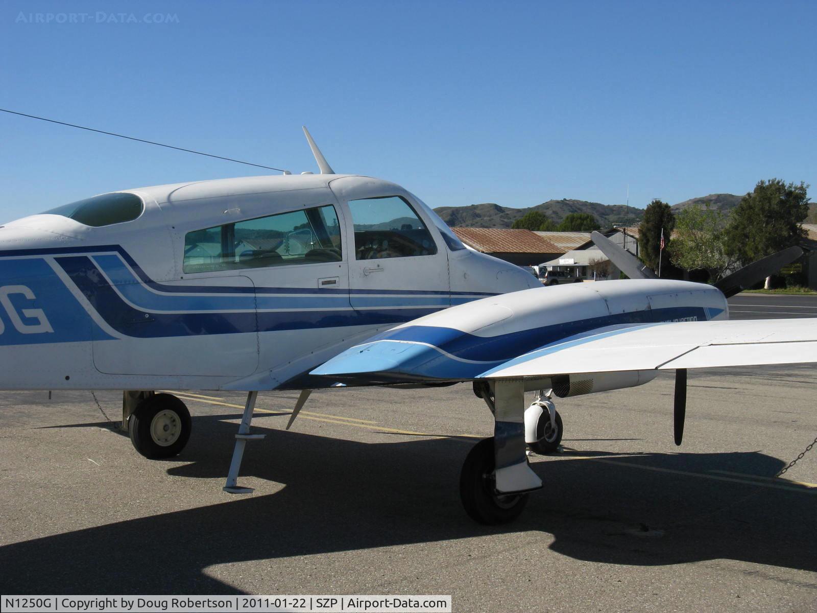 N1250G, 1974 Cessna 310Q C/N 310Q1101, 1974 Cessna 310Q, two Continental IO-470-VO 260 Hp each @ 2625 rpm