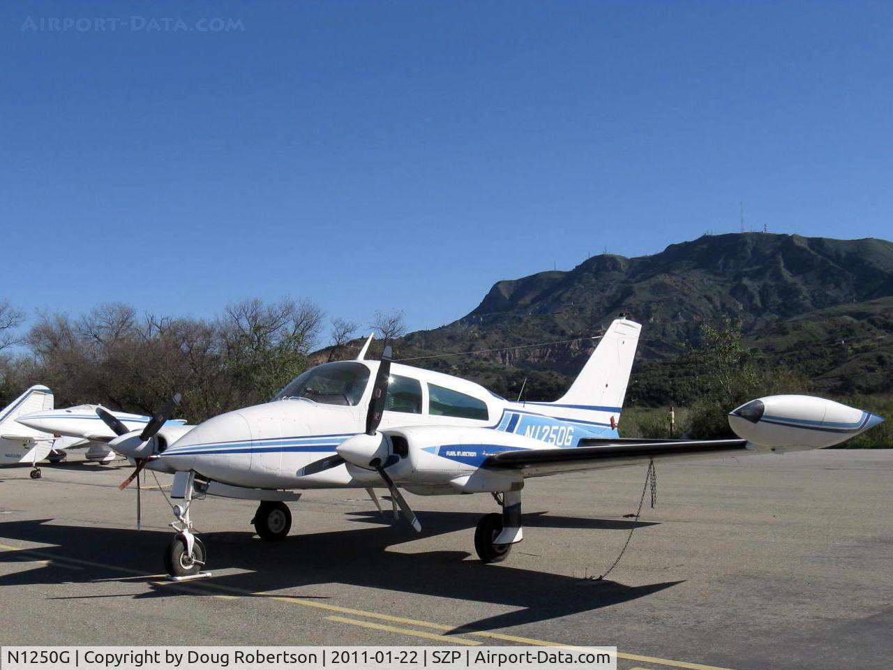 N1250G, 1974 Cessna 310Q C/N 310Q1101, 1974 Cessna 310Q, two Continental IO-470-VO 260 Hp each @ 2625 rpm